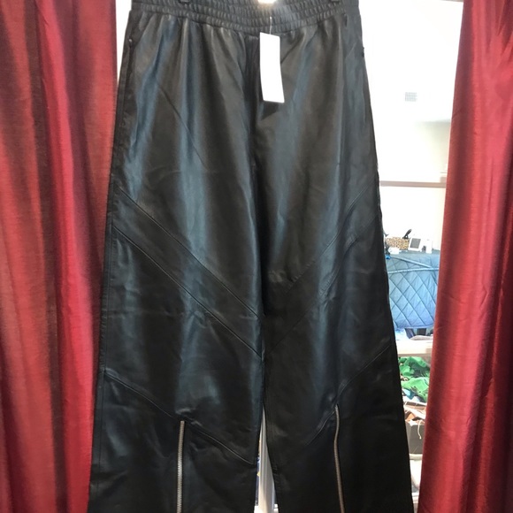 French Connection leather pants - Picture 2 of 9